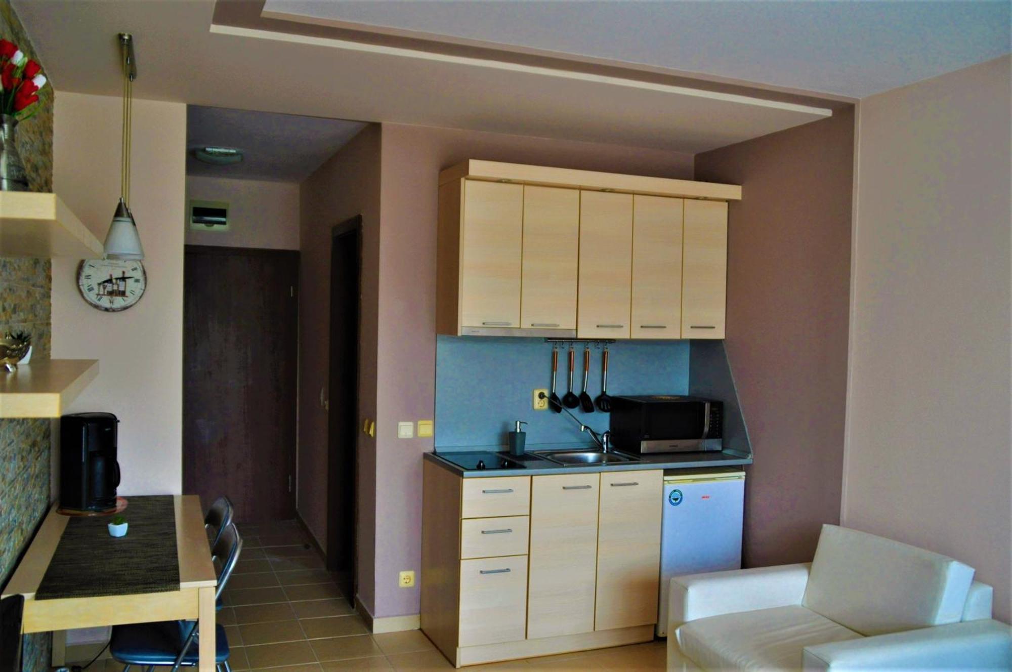 Private Studio In "Green Life Beach Resort Sozopol" Zewnętrze zdjęcie