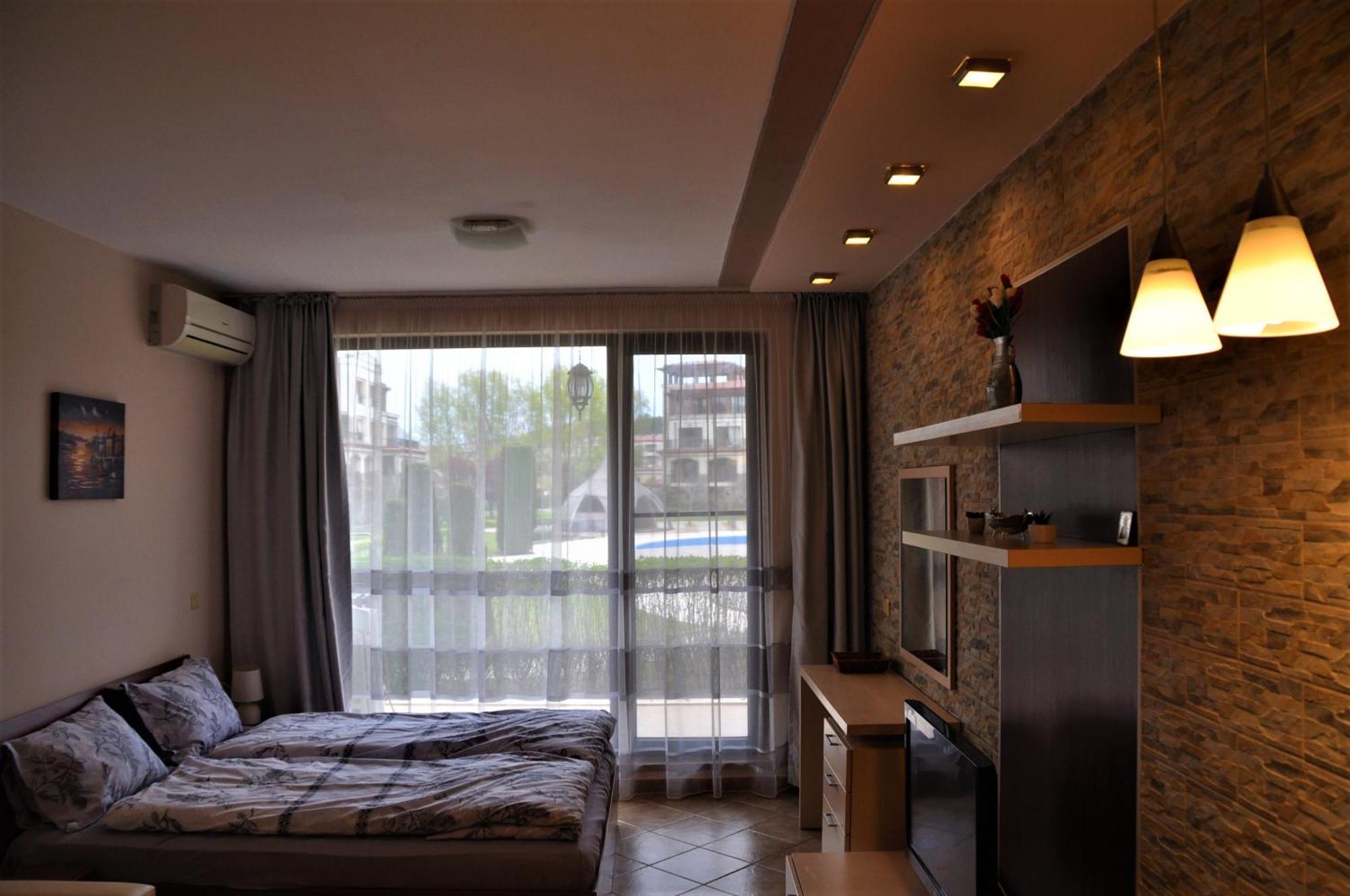 Private Studio In "Green Life Beach Resort Sozopol" Zewnętrze zdjęcie